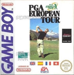 Cover PGA European Tour for Game Boy